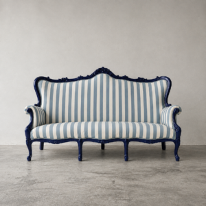 Regency Blue Sofa